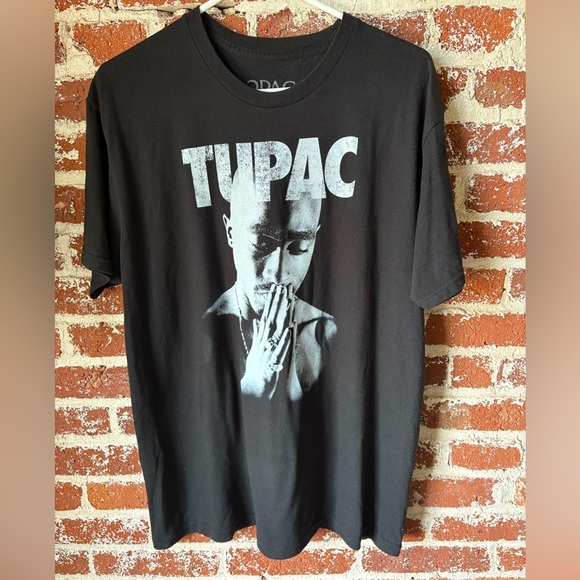 Black 2Pac tee (modern) - Picture 2 of 4
